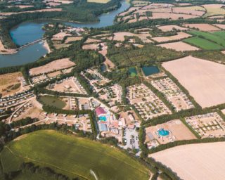 Camping La Guyonnière, Vendée, vue aérienne