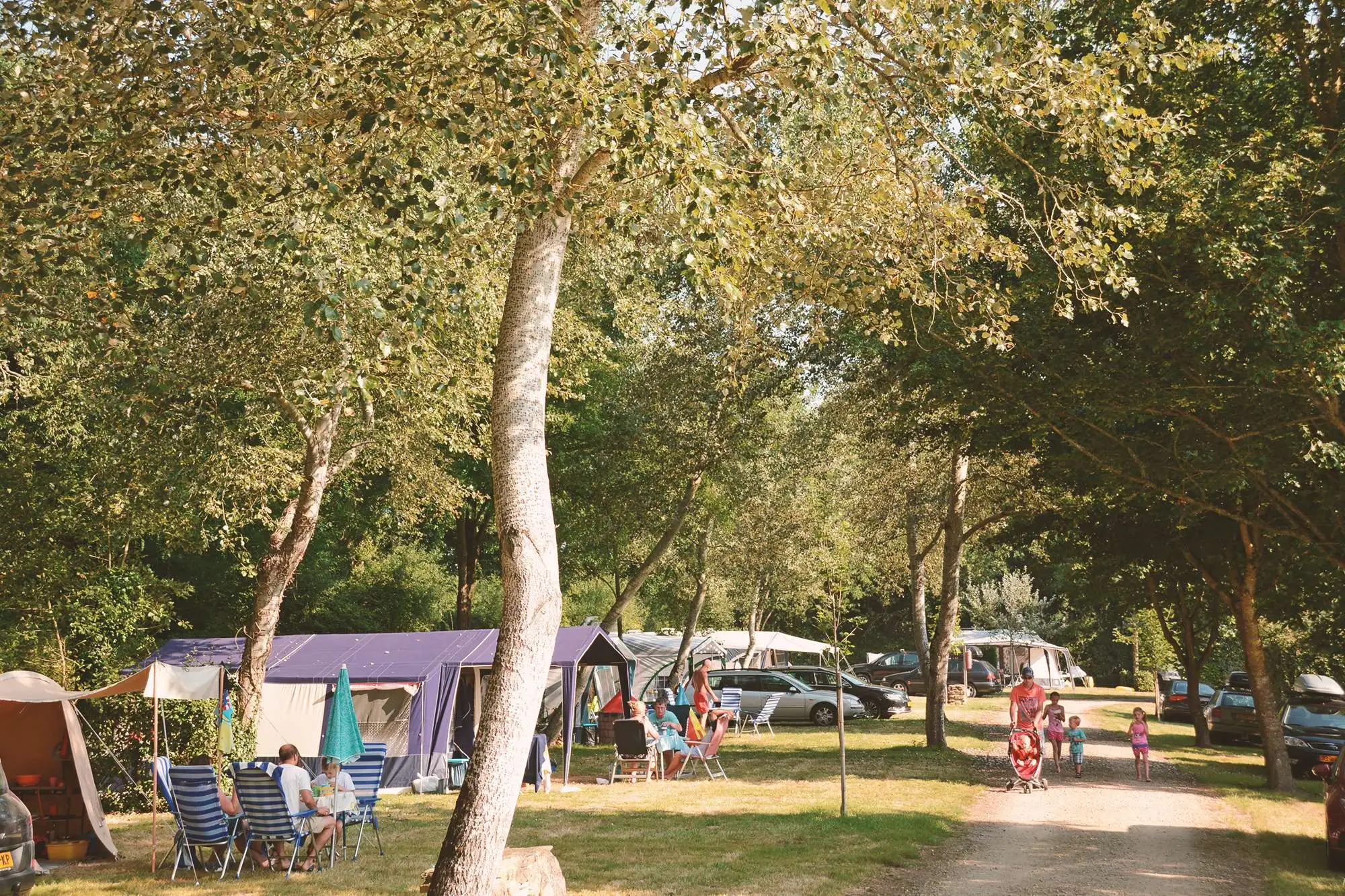 The pitches Vendée Campsite The Camping Village de la Guyonnière